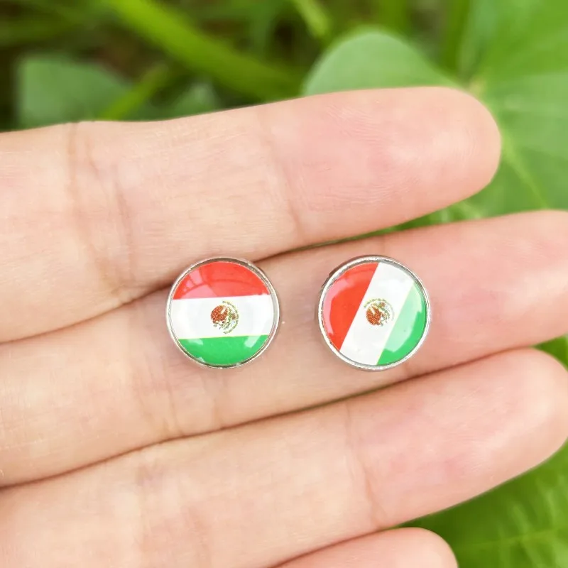 20pcs Silver Alloy Mexican Flag Charm Accessories For Diy Bracelet Jewelry  Making - Jewelry Findings & Components - AliExpress