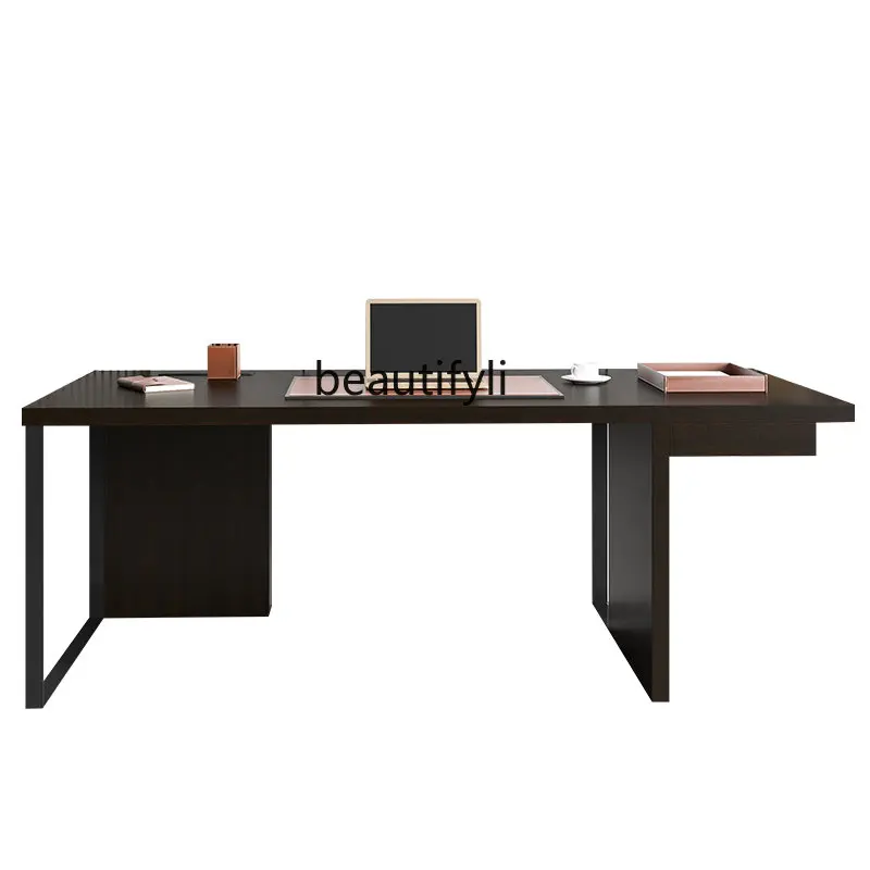 

Italian Modern Simple Home Study Light Luxury Desk Computer Desk Desk Villa Designer Desk living room furniture coffee table