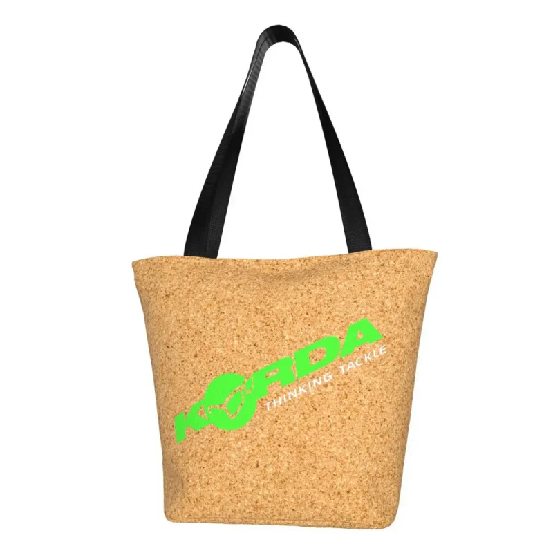 

Модная сумка-шоппер Korda для рыбалки с логотипом, моющаяся холщовая сумка-шоппер на плечо для ловли карпа, сумка для рыбалки, подарок