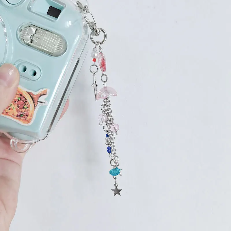 2 Portachiavi Rotondi Con Medusa E Incisione, In Acciaio Inox, Colori Bianco E Rosa, Regalo Per Amici - 3
