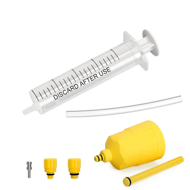 Fahrrad Bremsöl Trichter Set - MTB & Rennrad Kit Für Hydraulische Bremsen Wartung