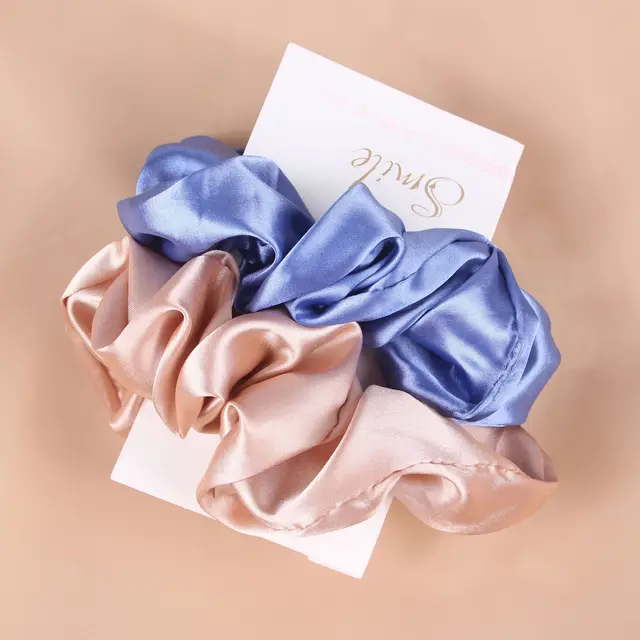 Silk Scrunchies Fashion Hair Accessories 1