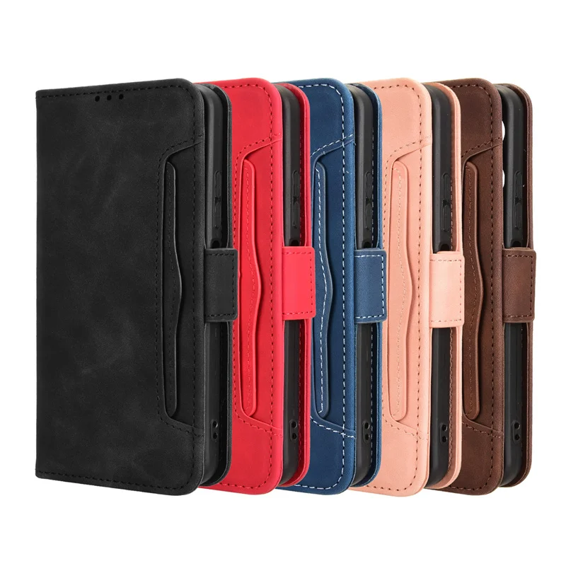 For Tecno Pova 6 Neo 5G Case Premium Leather Wallet Leather Flip Multi-card slot Cover For Tecno Pova 6 Neo 5G KL8 Phone Case