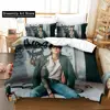 3D Print Kpop Jeon Jung Kook Album Bedding Set Boys Girls Twin Queen King Size Duvet Cover Pillowcase Bed boys Adult Bedroom 1