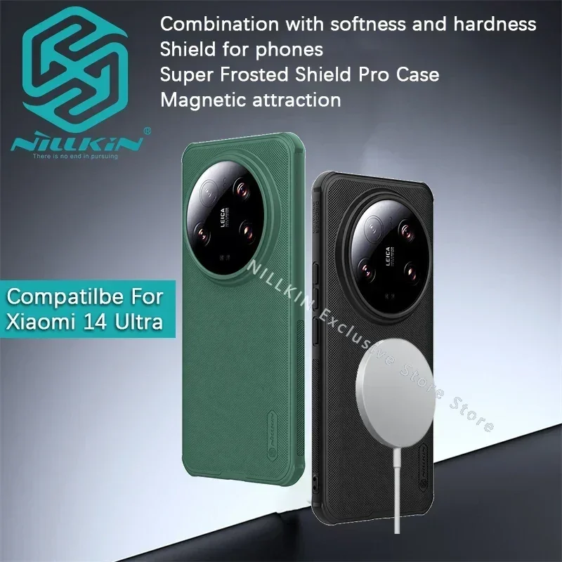 Nillkin Super Frosted Shield Pro Magnetic Phone Case - Sleek & Durable Protection
