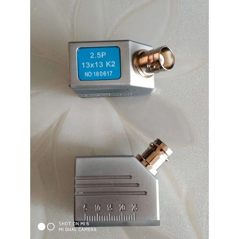 A45 A60 A70 4MHz 10x10 Angle Probe Transducer K1 K2 K3