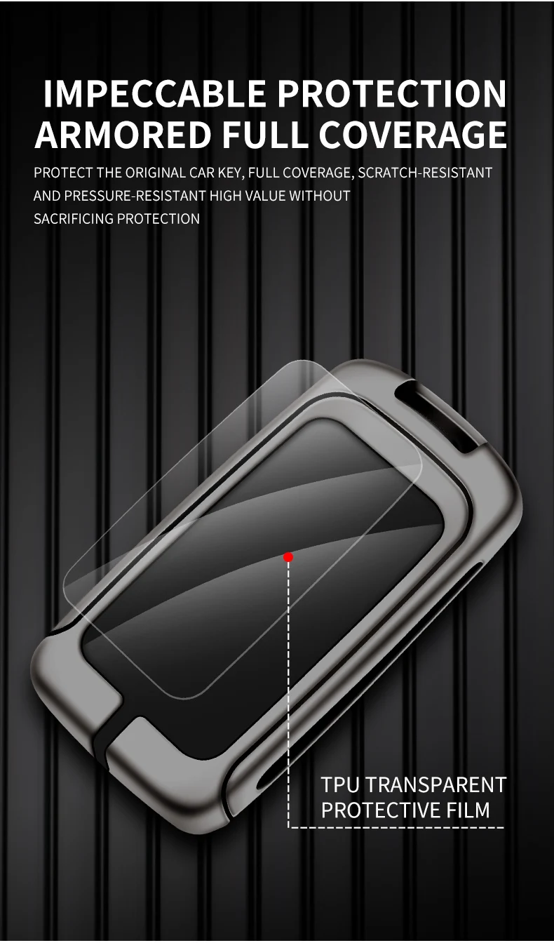 Custodia per chiave a distanza per auto in pelle metallica Shell per Mazda 3 Alexa CX30 CX-30 CX-5 CX5 CX-3 CX3 CX8 CX-8 CX-9 CX9 custodia protettiva Fob Bag - Sd14d075ace30401f960799eb0b10c044y