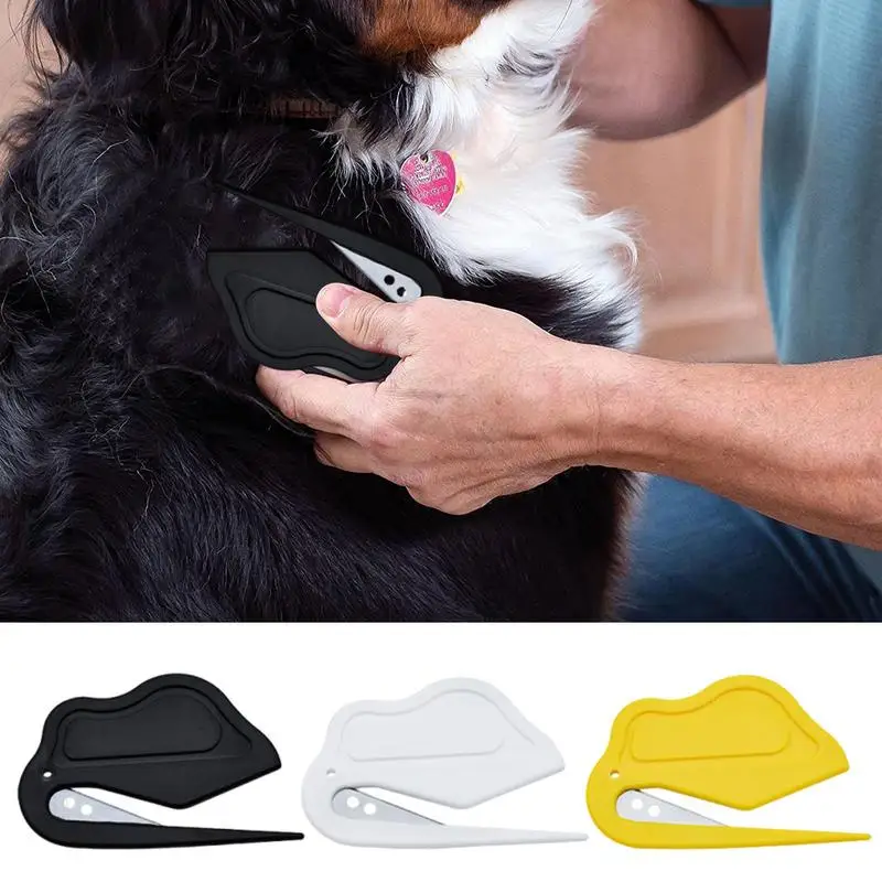 Pet Hair Knot Cutter Envelope Opener Pet Hair Knot Cutter 5x Portable Wrapping Paper For Office Home