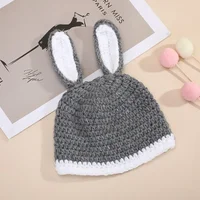 Newborn Baby Rabbit Suit Newborn Baby Girls Boys Crochet Knit Costume Photography Prop Outfits Baby Clothes infant Clothing 3