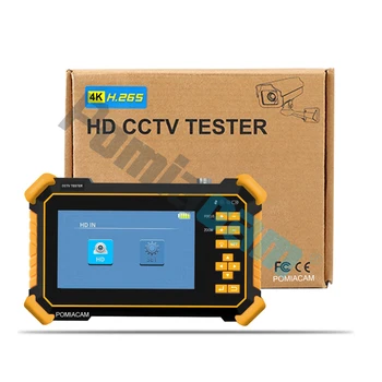 Tester per telecamera coassiale HD 4K HD-2900 Tester per telecamera CCTV da 4.3 pollici 8MP CVI TVI AHD Monitor Video di sicurezza HD analogico DC12V