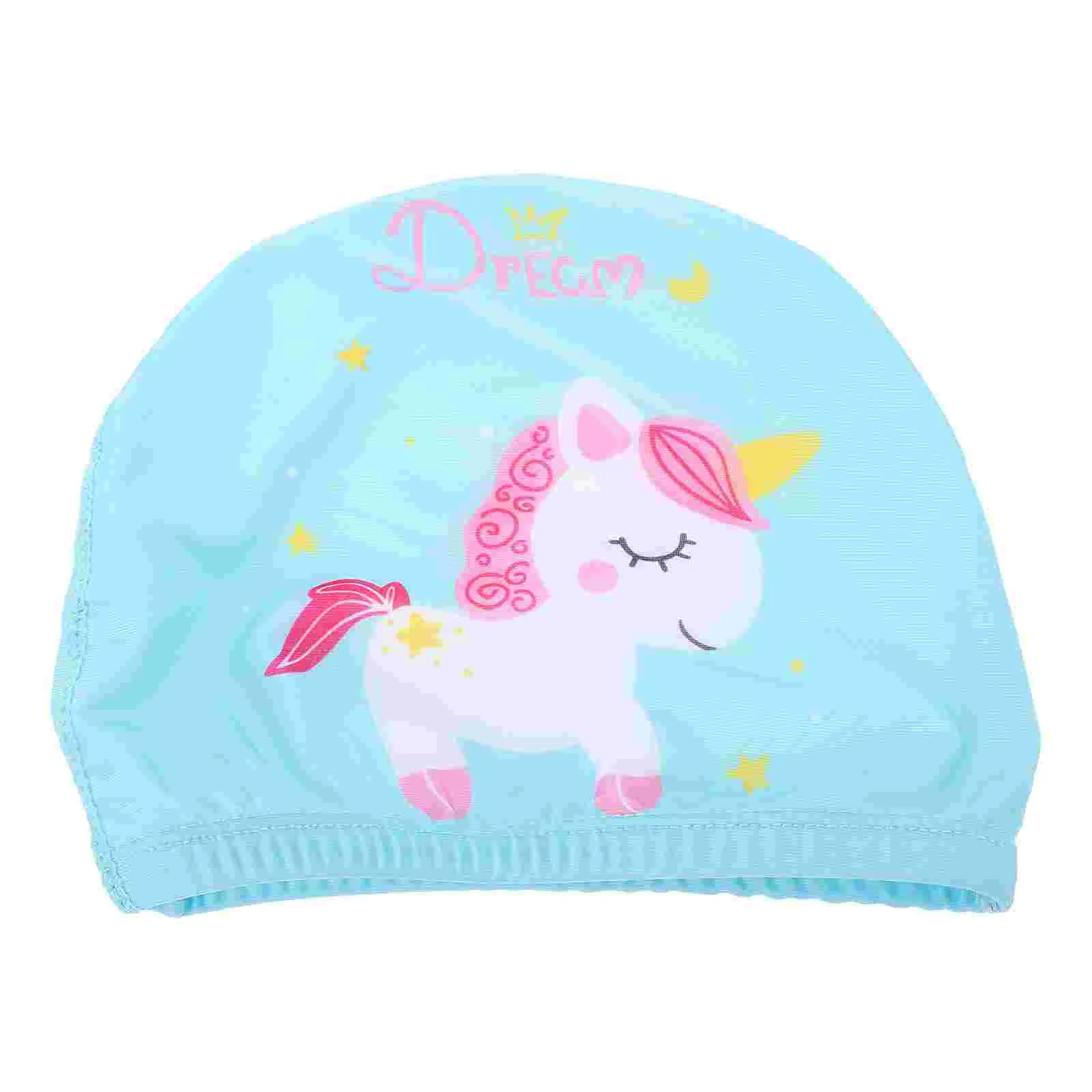 

Child Swimming Cap Bath Hat for Toddlers Children's Shower Kids Ear Lightweight Babies