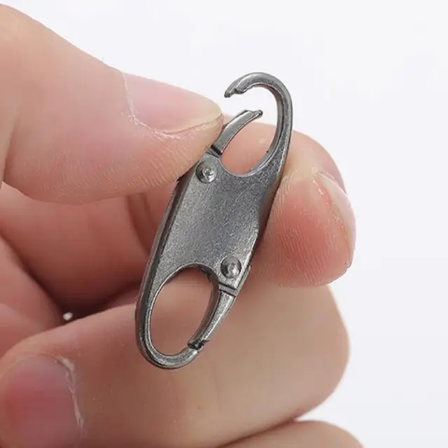 Portachiavi Estensibile Per Outdoor Set 2 Cavi A Spirale FINN Con Moschettone - Portachiavi Estensibile, Per Escursionismo, Pesca, Campeggio Cavi A Spirale Con Moschettone