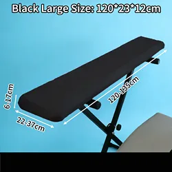 Premium Protective Piano Keyboard Cover: Heavy - Duty, Dustproof, Grime Resistant, Pet & Scratch Resistant, Easy to Clean, Perfect (120x23x12cm)