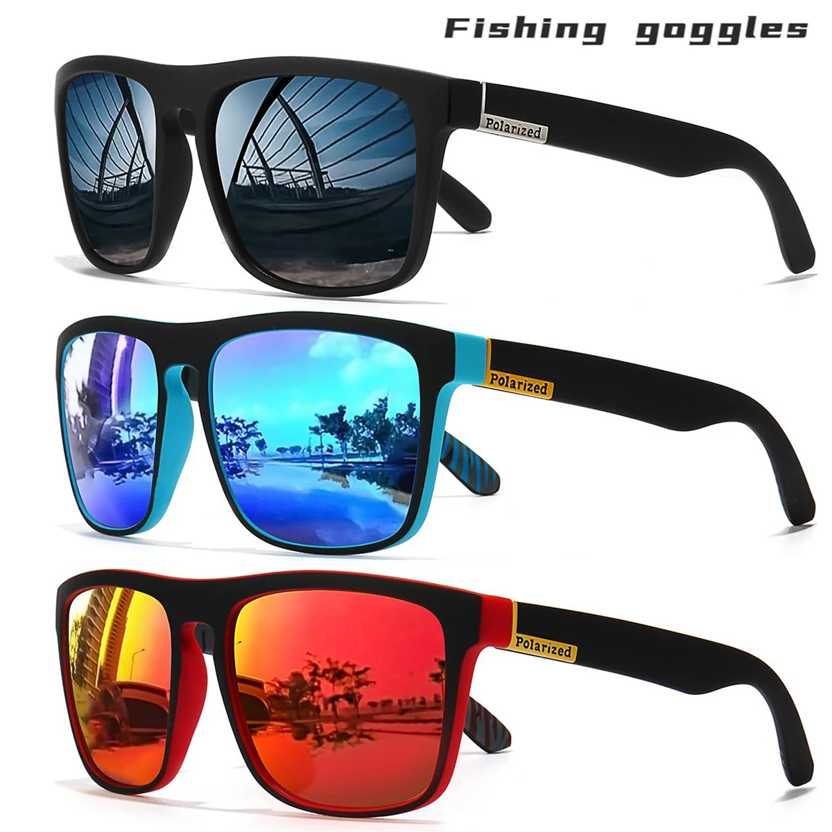 Fishing Sunglasses For Men and Women Classic Polarized Sunglasses For Driving Fishing Outdoor Leisure Hiking Mountain polarized sunglasses fishing sunglasses