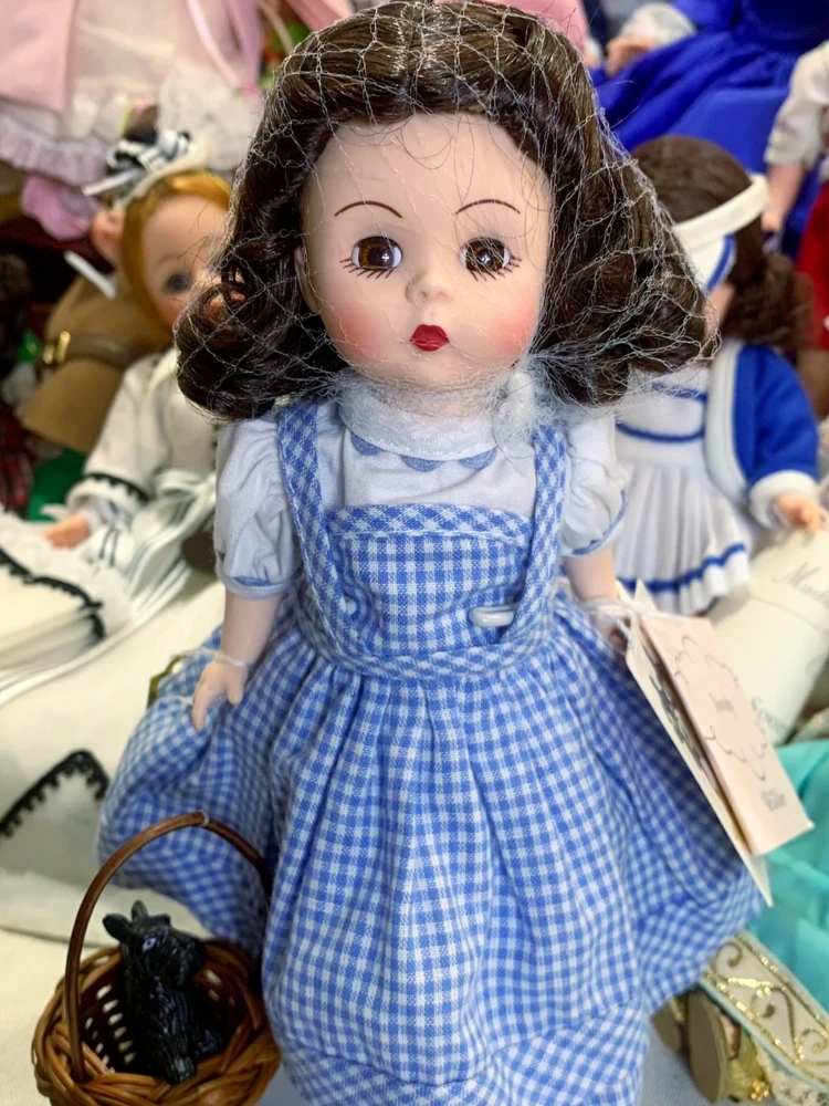Фото Винтажная кукла Alexdr, Античная Фигурка, игрушка Kwaii, большое лицо, глаза, подвижная милая, Гини, девушки, коллекция искусства, подарок, любимая №4