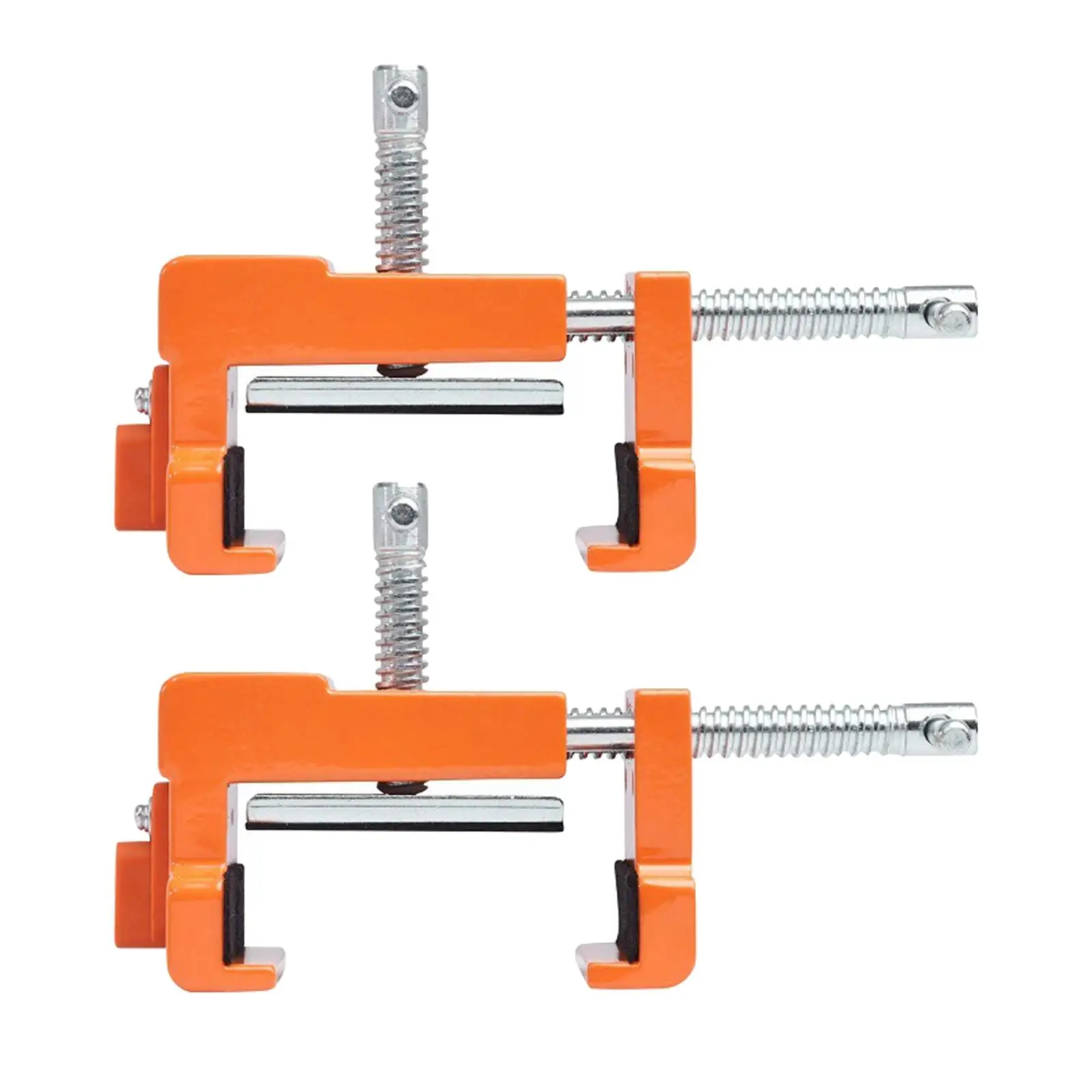 

2Pcs Cabinetry Clamps Metal Two Side Screws and Alignment Plate Hardware Installing Cabinets Cabinet Installation Clamps