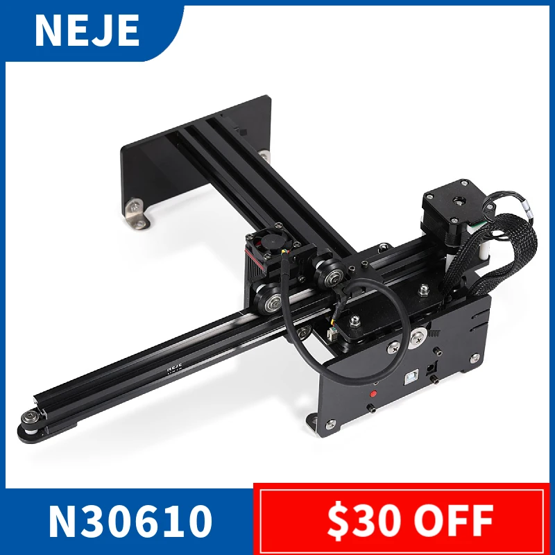 

2023 New Technology NEJE 3 N30610 7w 170 x 170 mm MEMS 450nm mini portable Laser Engraver Cutting Machine