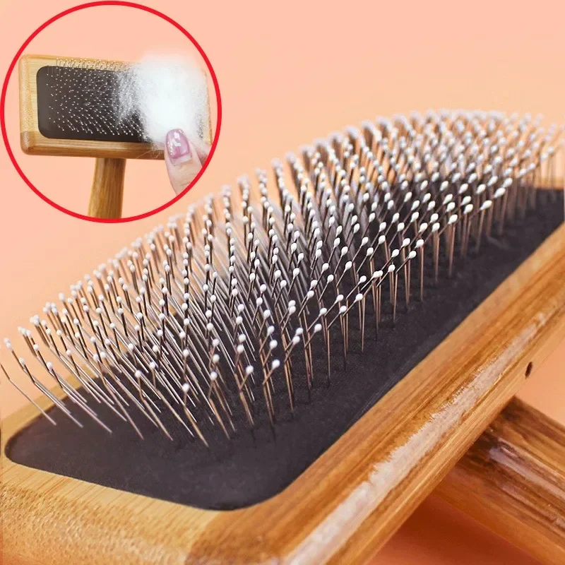 Wooden Pet Grooming Hair Brush 1