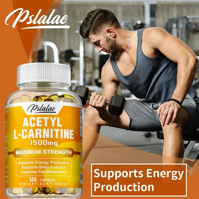 Acetyl-L-Carnitine Capsules - Energy Supplement, Supports Brain Health, Boosts Energy, Memory_voghion.com