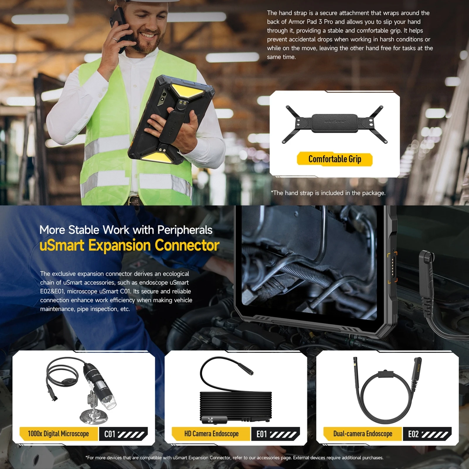 Ulefone Armor Pad 3 Pro Rugged Tablet PC 33280mAh 66W MediaTek MT8788 16GB RAM(8+8) 256GB ROM 50MP 10.36" 2K 4G Android 13 NFC