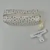 INS Floral Print Pen Bag Large Capacity Multifunctional Pencil Case Stationery Organizer Students 2