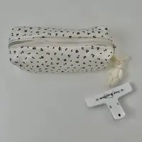 INS Floral Print Pen Bag Large Capacity Multifunctional Pencil Case Stationery Organizer Students 2