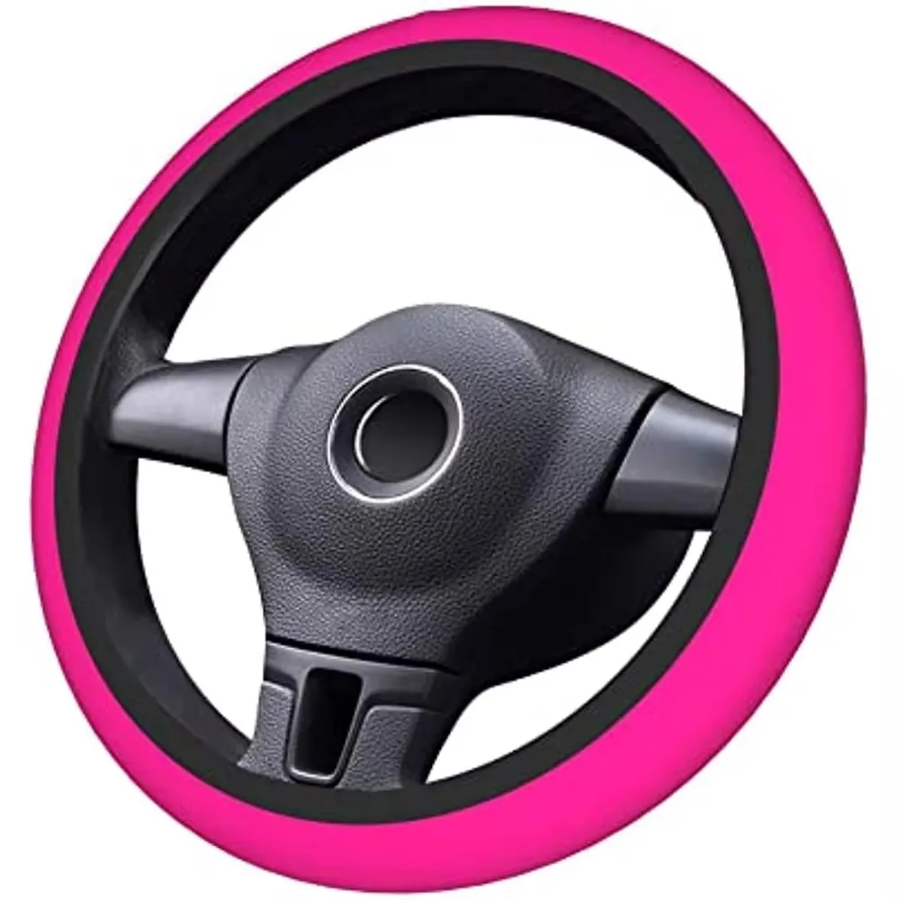 Car Accessories Steering Wheel Cover Universal Diameter 15 Inch Non-Slip Neoprene for SUV Van Sedan Car Truck