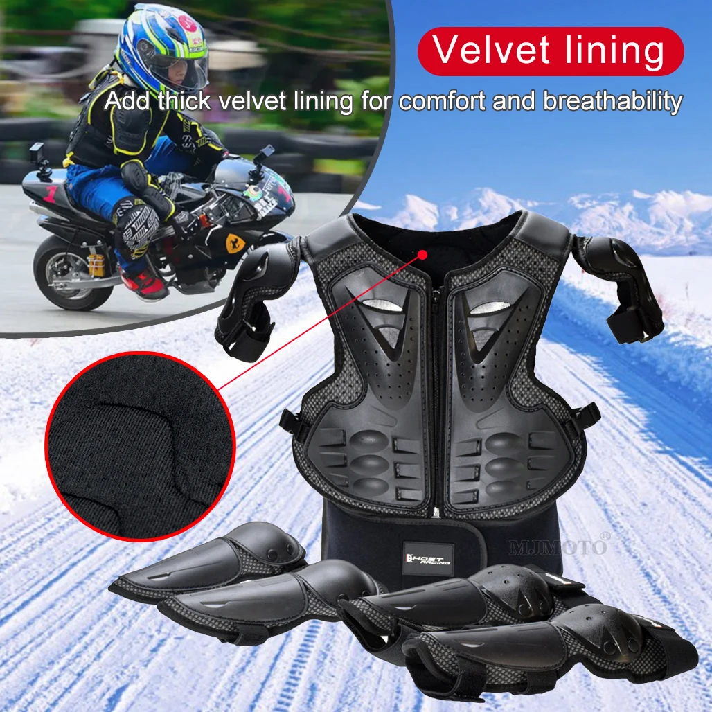 Gilet de protection moto enfant - Équipement moto