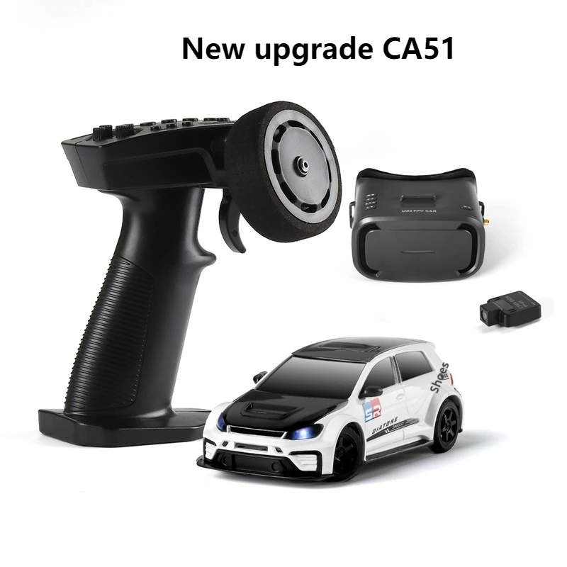 New upgrade SNICLO CA51 1/43 FPV 4WD First Person View RC Car 2.4GHz High Speed Control with Camera Racing Toy for Kids 4