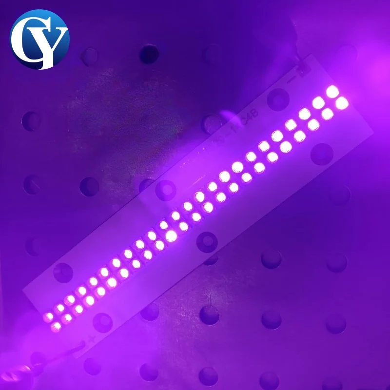 140W 150W UV LED Curing Lamp 3535 365nm 385mn 395nm 405nm UV Light For 3D Printing Ink Glue Curing