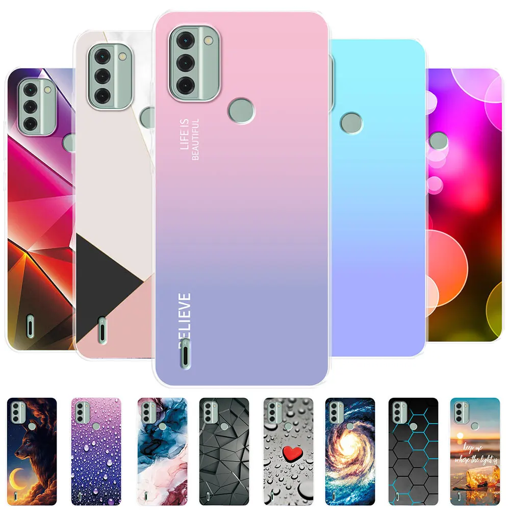 Per Nokia C31 Custodia 6.75 Pollici Per Nokia C31 Cover Clear Soft Silicone Tpu Phone Case Coque Per Nokia C31 C 31 Cover Posteriore Fundas