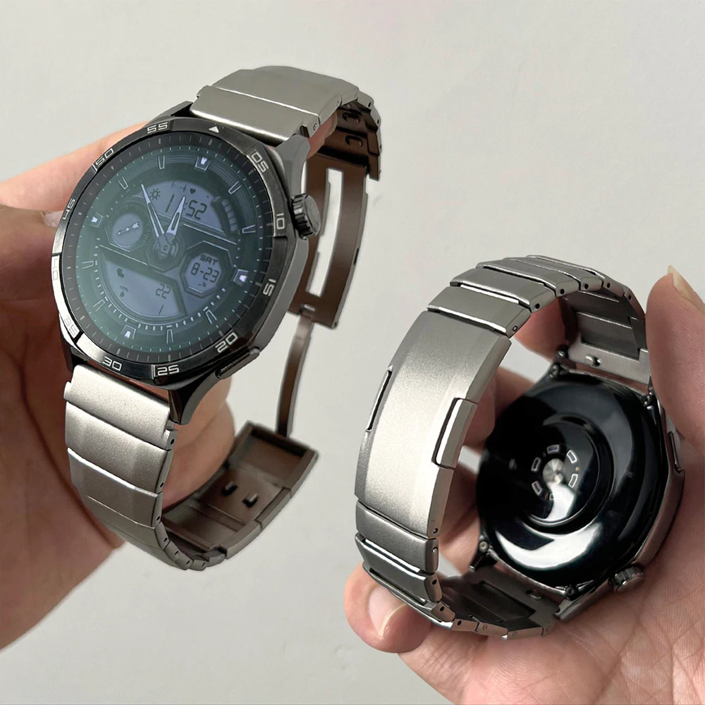 Premium Titanium Strap for Huawei Watch - Elegant 22mm Bracelet Band