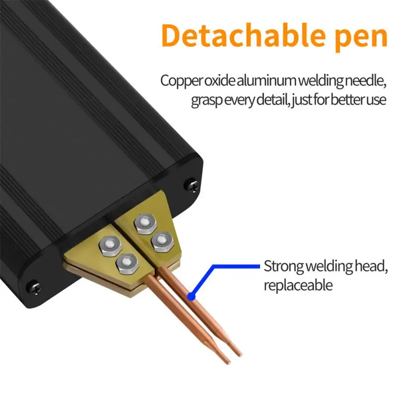 

Mini Spot Welder Adjustable Portable Handheld Spot Welding Machine Charge Lithium Battery Spot Welding