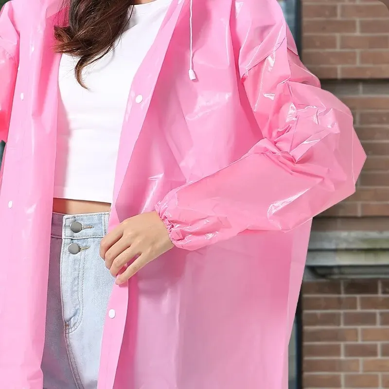 EW Adult Portable Raincoat Cycling One-piece Rain Poncho raincoat poncho