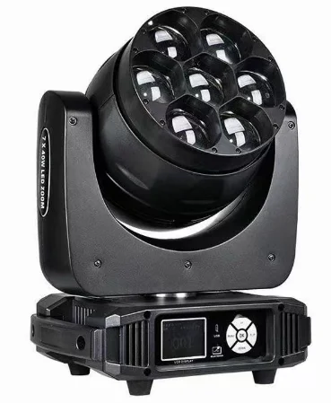 

7PCS * 40W LED Dyed Beam Moving Head Light-ZQ02272