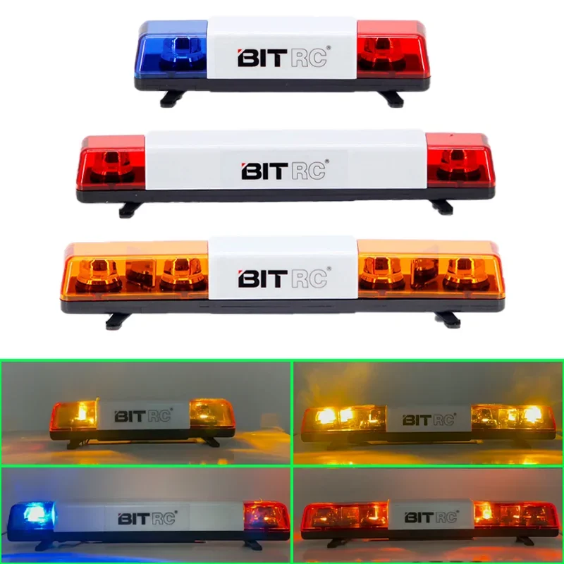 タミヤ　トレーラー　LED　回転灯　パトライト 2個セット　青