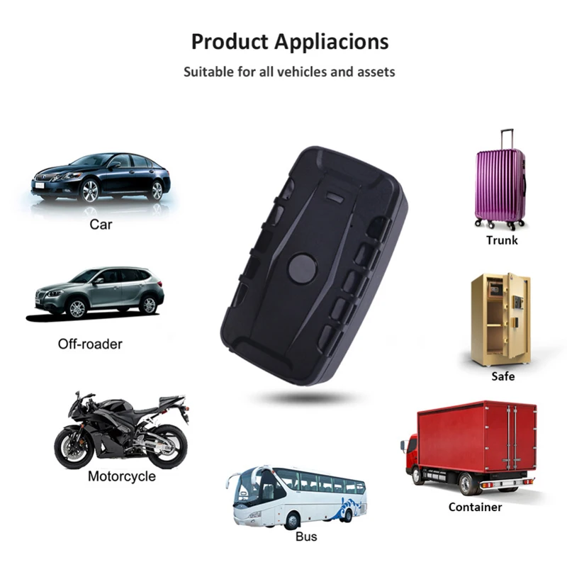 방수 GPS 추적기 차량 추적기, 3G GPS 로케이터 추적기, 자석 낙하 충격 경보, LK209C, 20000mAh, 240 일 대기