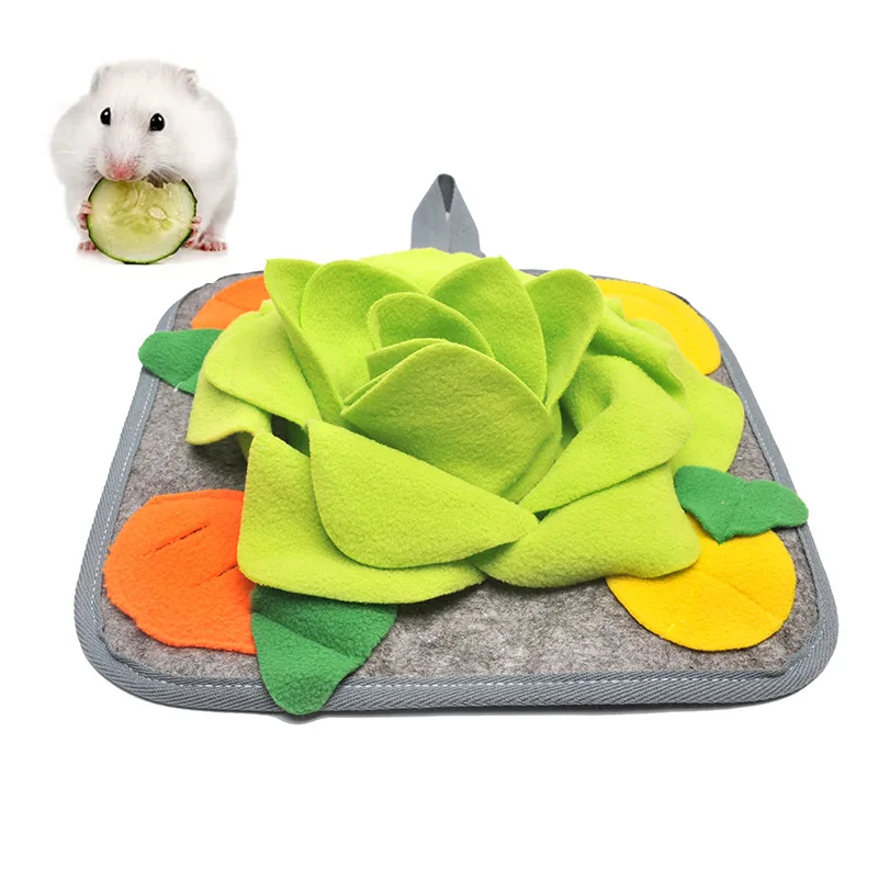 Pet toys Pet exercise toy Pet Snuffle Mat For Dogs Rabbit Pet Feeding Foraging Trainingpad Bunny Blanket Toys Puzzle Dogs Toy Noseslow Dispenser Rabbits