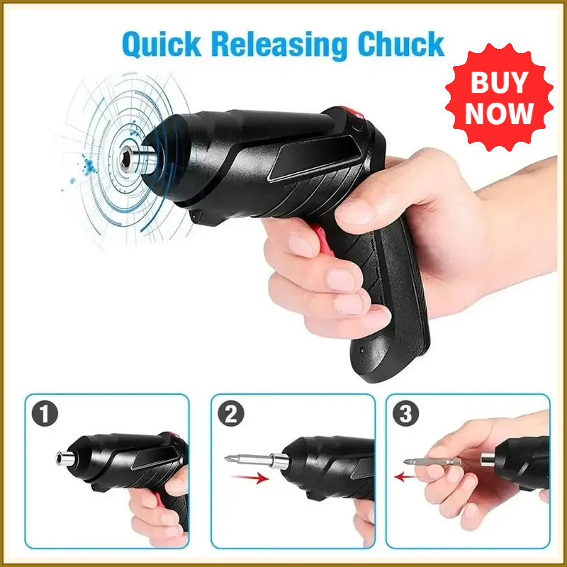 3.6v Power Tools Set Household Maintenance Repair Built-inLithium Battery Mini Household Electric Drill Cordless Screwdriver Col