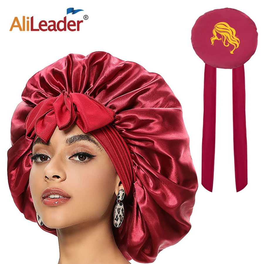 Luxury Big Bonnet High Quality Designer Bonnets Wholesale Sleeping Bonnet  Sleeping Cap Hair Bonnet Hat Cover For Women Long Hair - Shower Caps -  AliExpress