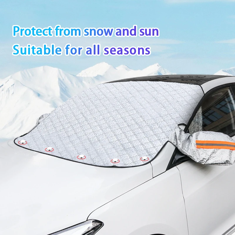 Windshield Cover UV Reflective 4-Season Universal