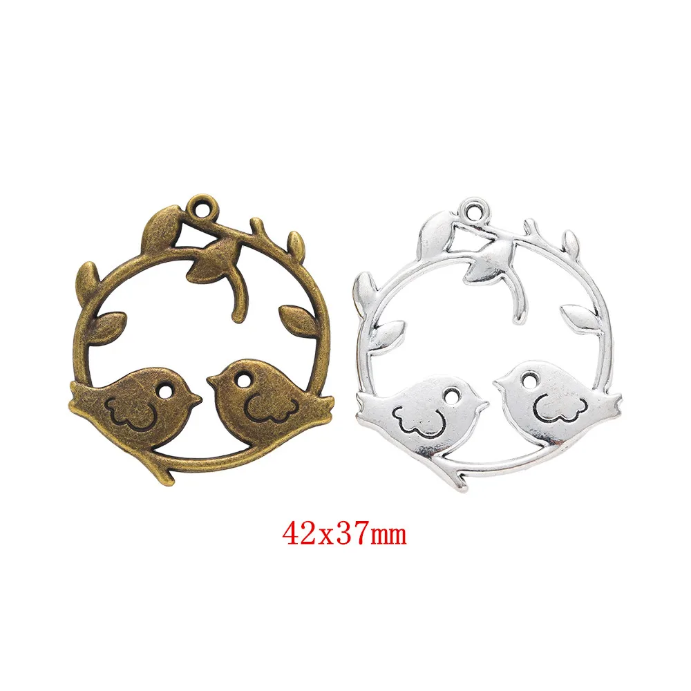 

20pcs Bird cage Craft Supplies Charms Pendants for DIY Crafting Jewelry Findings Making Accessory 239