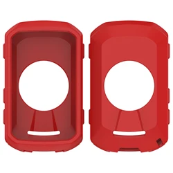 Silicone Protective Case with Screen Protector - Garmin Edge 850 (Red)