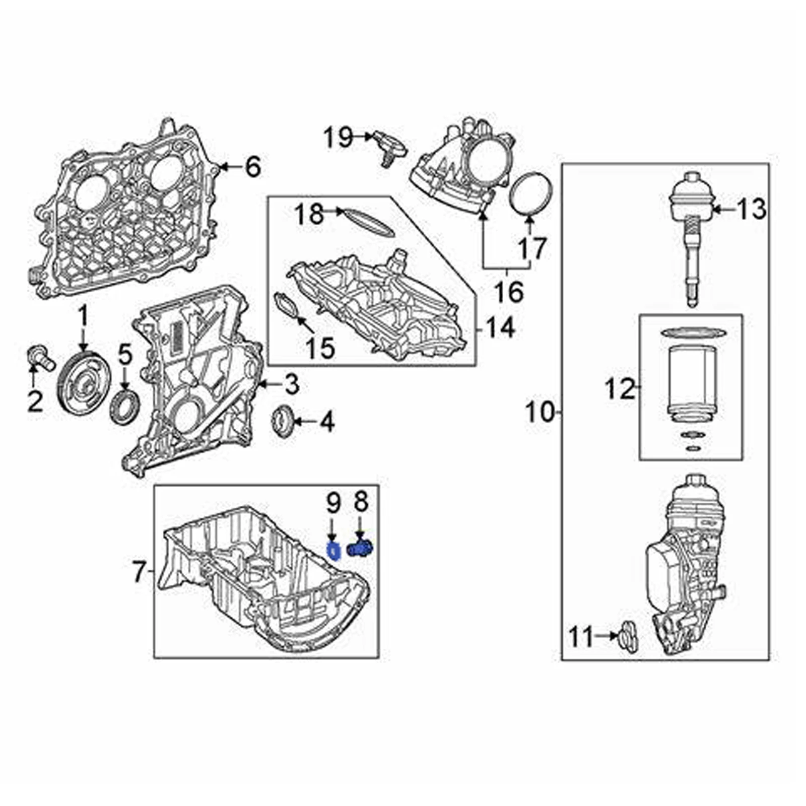 Engine Oil Drain Sump Plug Screw for Mercedes Benz A168 W124 C202 C203 SPRINTER S203 W203 W210 Auto Replacement Parts Nuts Bolts oil drain plug gasket oil drain plug seal washer