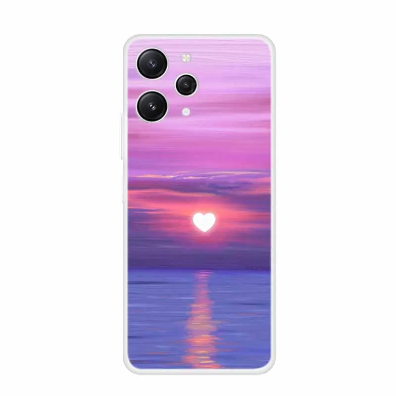 Clear Silicone Phone Case with Soft TPU Cover and Transparent Bumper