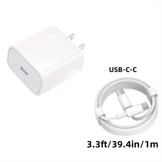 Charger Fast Charge 2-Pack for iPhone 14/13/12/12 Pro Max/11/Xs Max/XR/X, AirPods Pro