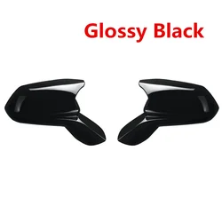 Sleek Exterior Mirror Cover Trim (Glossy Black)