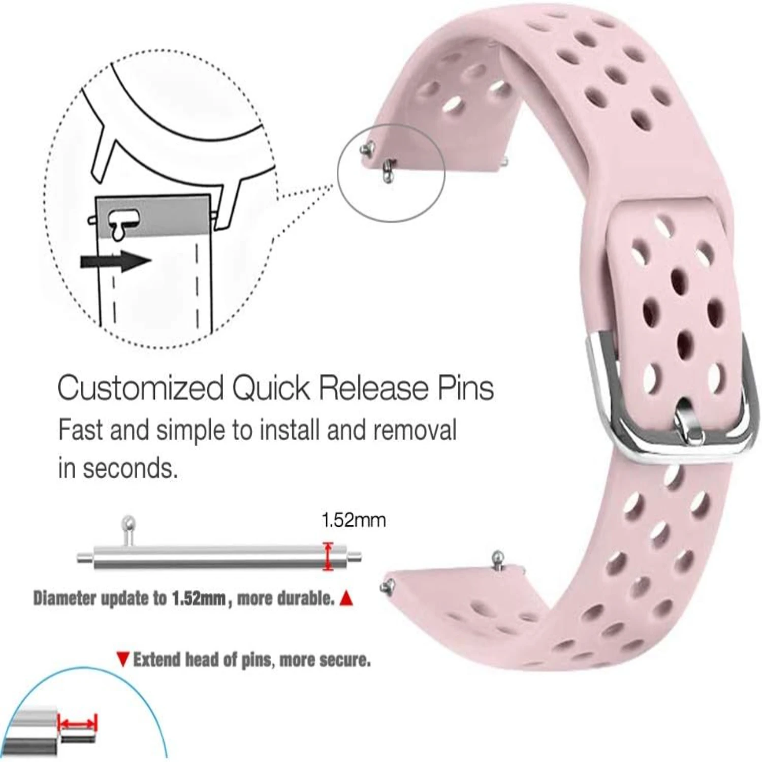 Upgrade Garmin Devices with Oceanic Smartwatch Band by Idly