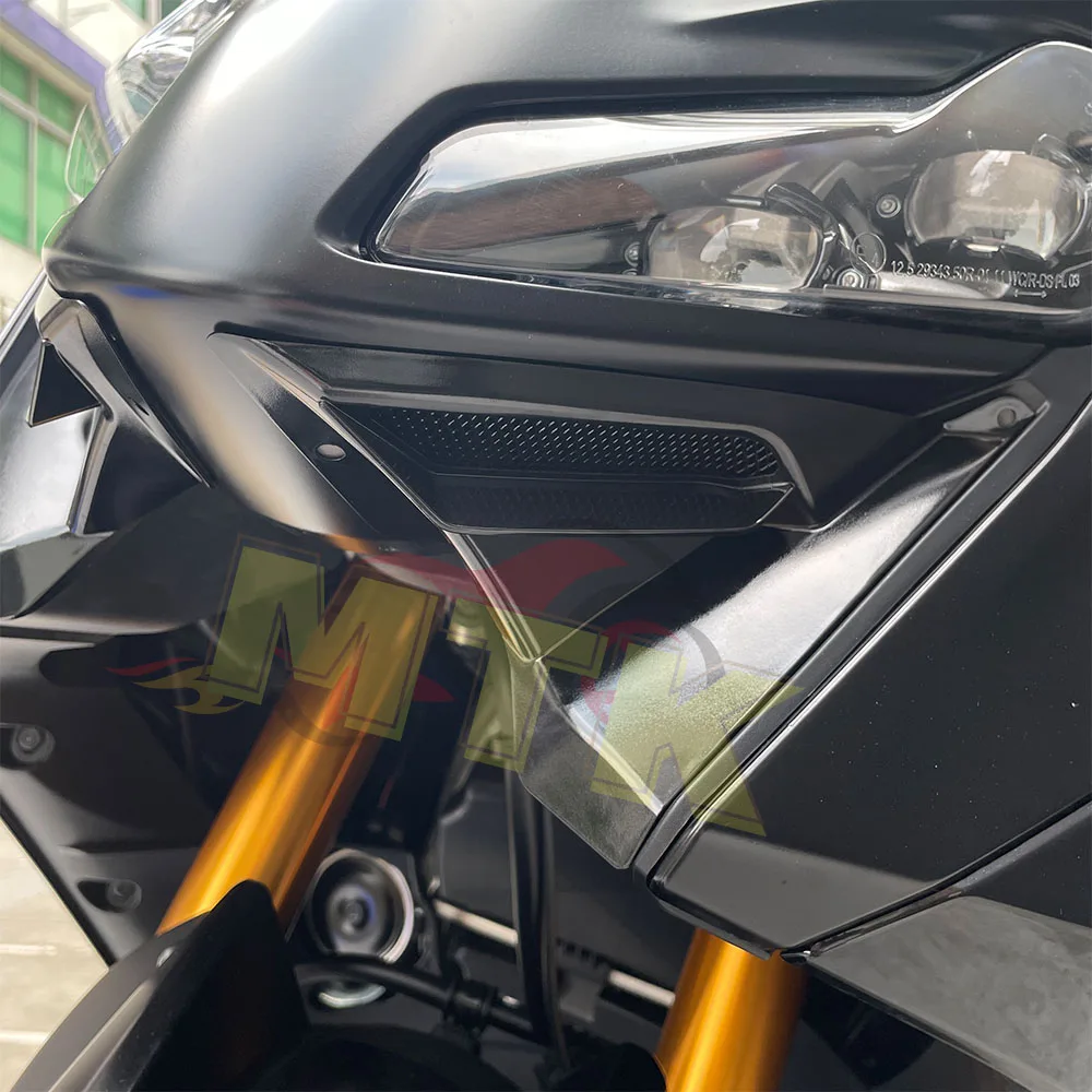 MTKRACING FOR YAMAHA TMAX 560 TMAX560 T-MAX560 t-max 560 tmax560 tmax 560 2022-2023 Motorcycle Black Epoxy Aluminum Grille