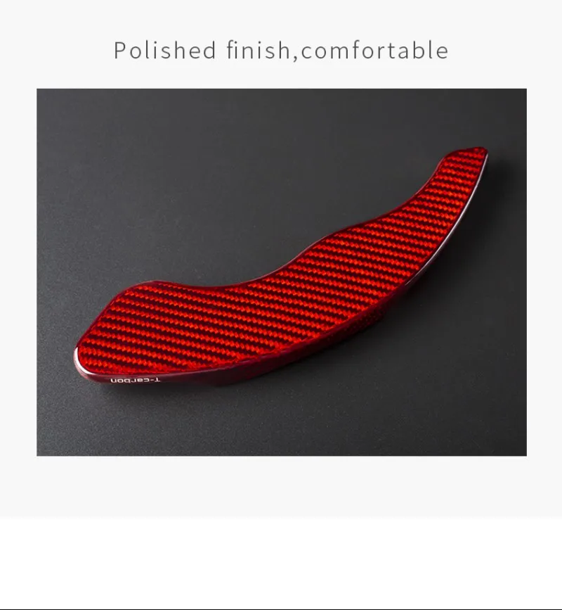 T-carbon Carbon Fiber Steering Wheel Extension Paddle Shift For Subaru Forester SJ BRZ XV Outback Legacy For Toyota GT86 FR-S